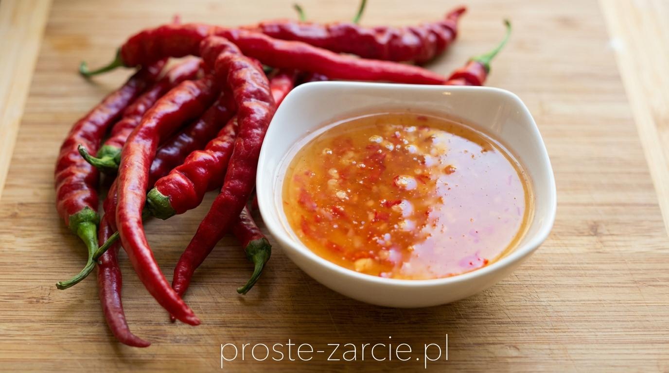 Orientalny słodki sos chili bez konserwantów
