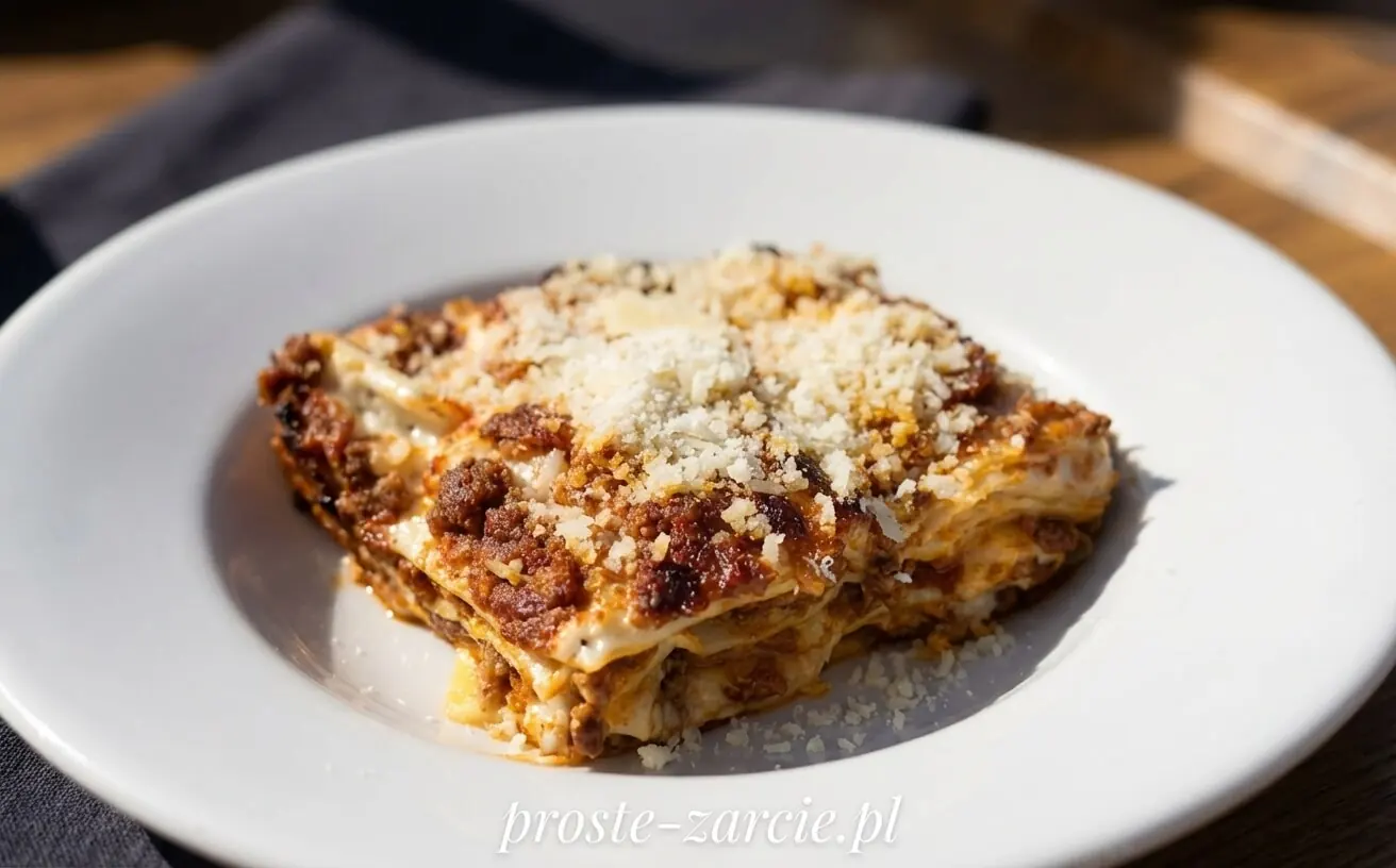 Klasyczna Lasagne Bolognese